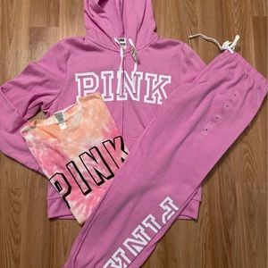 NWT VS PINK SET